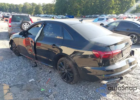 2021 Audi A4 Premium 40 Tfsi Quattro S Tronic из США, поврежденный, VIN WAUABAF49MN008733